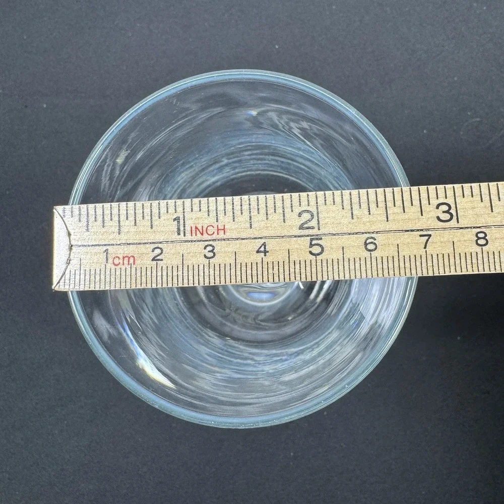 Vintage Libbey Clear Glass Water Wine Goblet 5